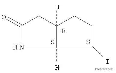 Molecular Structure of 100556-58-9 (8-exo-iodo-2-azabicyclo[3.3.0]octane-3-one)